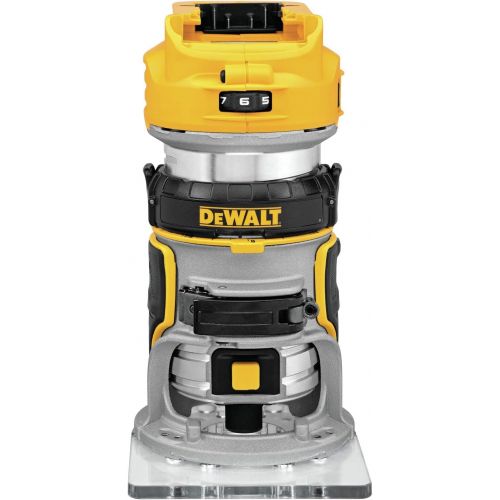  DEWALT 20V MAX Brushless Orbital Sander with Cordless Router, Tools Only (DCW210B & DCW600B)