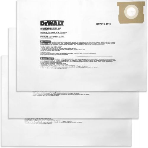  DeWalt DXVA19-4112 Fine Dust Bag- 12-16 gallon