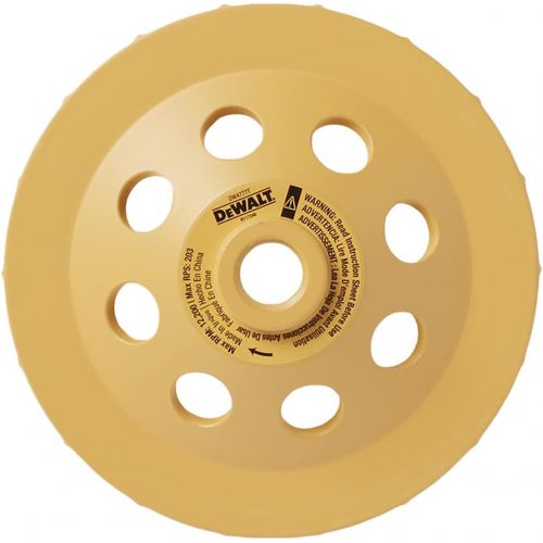  DEWALT Grinding Wheel, Diamond Cup, 5-Inch (DW4777T)