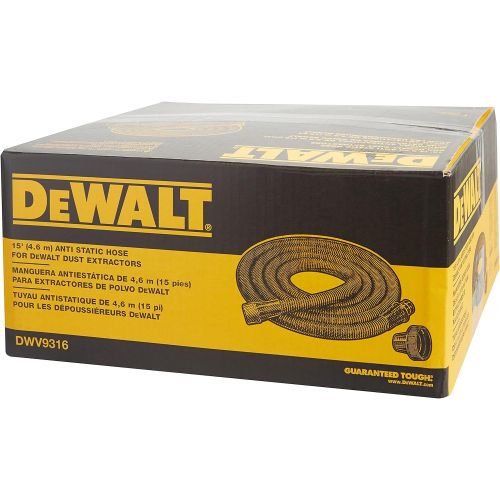  DEWALT DWV9316 15-Feet Anti Static Hose for DWV012 Dust Extractor