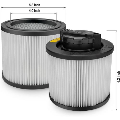  DeWalt DXVC4001 Regular Cartridge Filter- 4 Gal