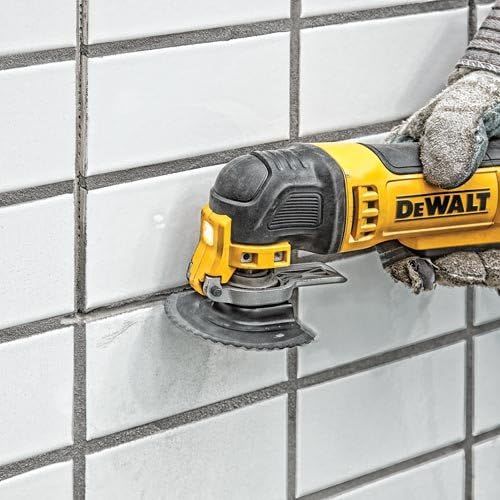  DEWALT Oscillating Tool Blade for Grout Removal, Fast Cutting, Carbide (DWA4220)