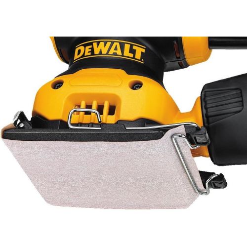  DEWALT Electric Sander, 1/4-Inch Sheet, Orbital (DWE6411)