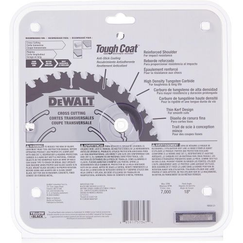  DEWALT DWA181440 8-1/4-Inch 40-Tooth Circular Saw Blade