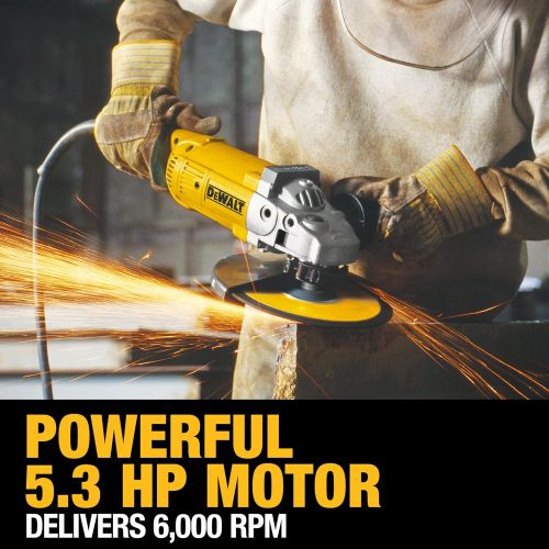  DEWALT Angle Grinder Tool, 7-Inch/9-Inch, 5.3-Horsepower (D28499X)