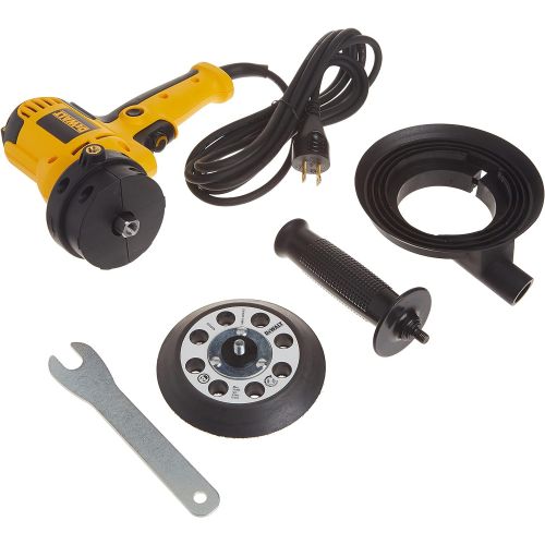  DEWALT Rotary Sander, Variable Speed, Dust Shroud, 5-Inch (DWE6401DS)