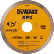 DEWALT Diamond Blade for Porcelain Tile, Wet/Dry, 4-1/2-Inch (DW4765)