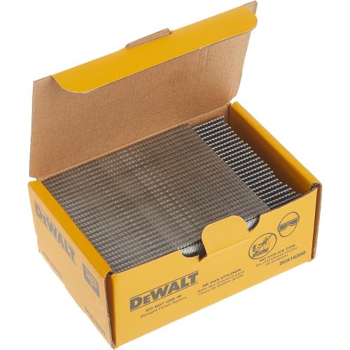  DEWALT Finish Nails, 20-Degree, 2-Inch, 16GA, 2500-Pack (DCA16200)