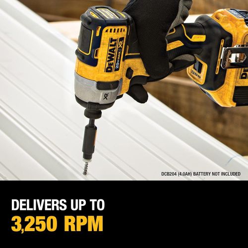  DEWALT 20V MAX XR Drywall Screw Gun & Impact Driver Kit, 2.0-Amp Hour (DCK267D2)