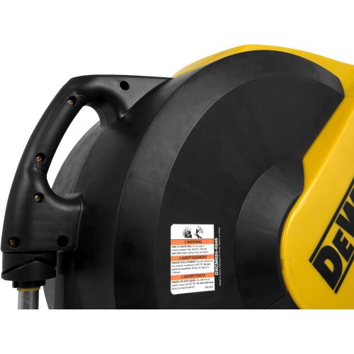  DeWalt DXCM024-0345 Hose Reel Automatic Retraction Enclosed Air Hose Reel