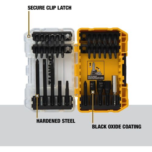  DEWALT Impact Driver Bit Set, Drilling/Driving, 34-Piece (DW2153)