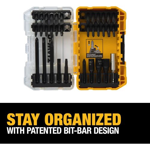  DEWALT Impact Driver Bit Set, Drilling/Driving, 34-Piece (DW2153)