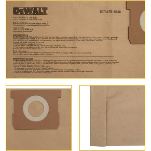  DeWalt DXVA25-4040 Dust Bag-4 gallon