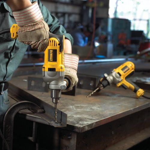  DEWALT Electric Drill, Pistol-Grip, 1/2-Inch, 10-Amp (DWD210G)