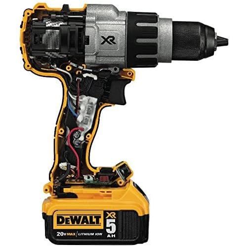  DEWALT 20V MAX XR Hammer Drill Kit, Brushless, 3-Speed (DCD996P2)