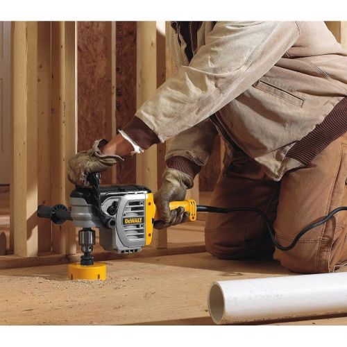  DEWALT Electric Drill, Stud & Joist with Clutch, 1/2-Inch, Variable Speed Reversible (DWD450)