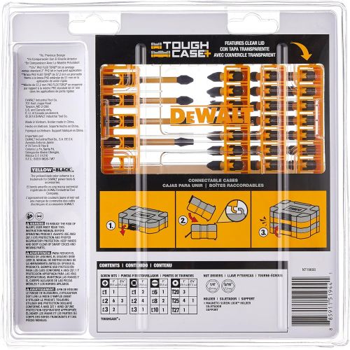  DEWALT Impact Driver Bit Set, 35-Piece (DWA2NGFT35IR)