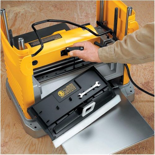  DEWALT Benchtop Planer, Single Speed, 15-Amp, 12-1/2-Inch (DW734)