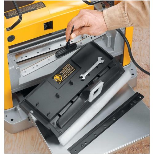  DEWALT Benchtop Planer, Single Speed, 15-Amp, 12-1/2-Inch (DW734)