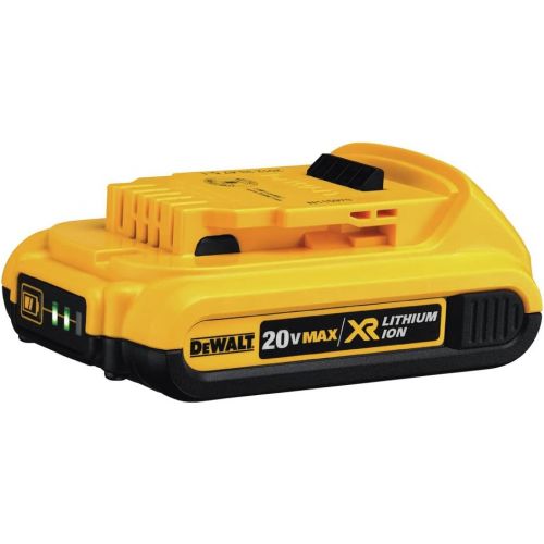  DEWALT 20V MAX XR Brushless Impact Driver and Hammer Drill Combo Kit , Compact 2.0Ah (DCK287D2)