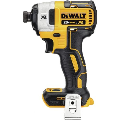  DEWALT 20V MAX XR Brushless Impact Driver and Hammer Drill Combo Kit , Compact 2.0Ah (DCK287D2)
