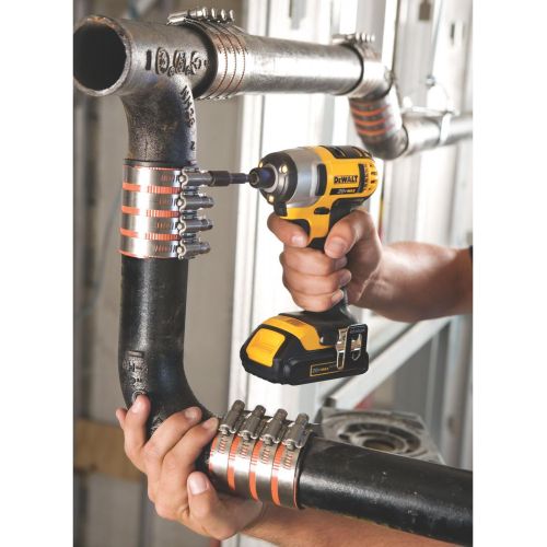  DEWALT 20V MAX Cordless Drill Impact Driver Kit, 1/4-Inch (DCF885C2)