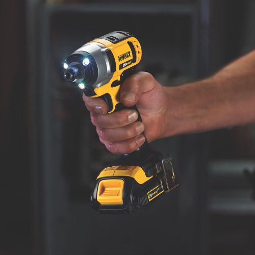  DEWALT 20V MAX Cordless Drill Impact Driver Kit, 1/4-Inch (DCF885C2)