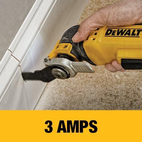  DEWALT Oscillating Tool Kit, Corded, 3-Amp, 29 Pieces (DWE315K)