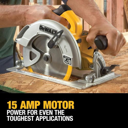  DEWALT 7-1/4-Inch Circular Saw with Electric Brake, 15-Amp (DWE575SB)