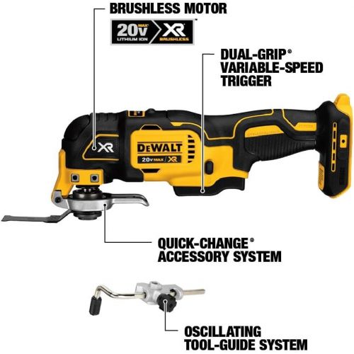  DEWALT 20V MAX XR Brushless Combo Kit, Premium 6-Tool (DCK694P2)