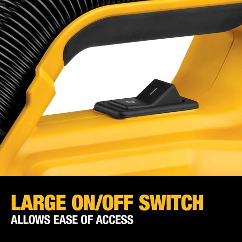  DEWALT 20V MAX Cordless Vacuum Kit, Wet/Dry, Portable, 1/2-Gallon (DCV517M1)