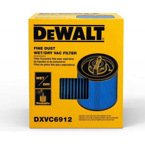  DeWALT Cartridge Filter-High Efficiency 6-16 gal.