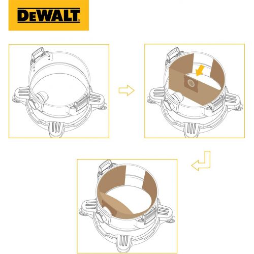  DEWALT DXVA19-4101 6 to 10 gal Dust Bag