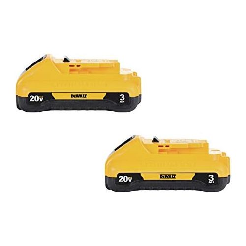  DEWALT 20V MAX Battery Pack, 3.0-Ah, 2-Pack (DCB230-2)