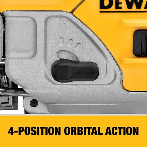  DEWALT 20V MAX Jig Saw, Barrel Grip, Tool Only (DCS335B)