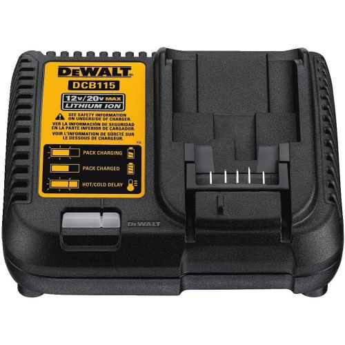  DEWALT 20V MAX Battery Starter Kit with 2 Batteries, 5.0Ah (DCB205-2CK)