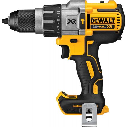  DEWALT 20V MAX XR Hammer Drill Kit, Brushless, 3-Speed, Tool Only (DCD996B)