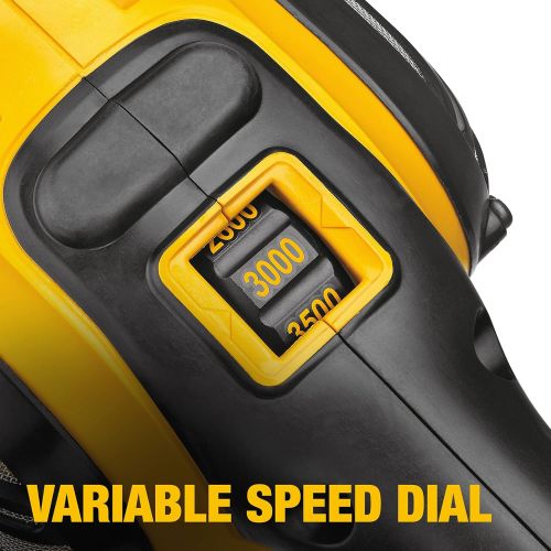  DEWALT Buffer/Polisher, Variable Speed, Soft Start, 7-Inch/9-Inch (DWP849X)