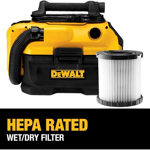  DEWALT 18/20V Max Vacuum, Wet/Dry (DCV581H)