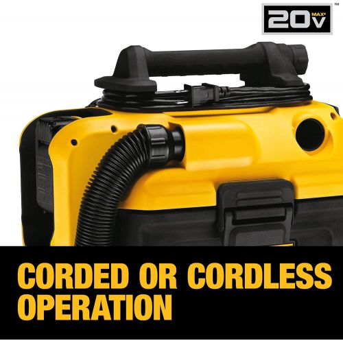  DEWALT 18/20V Max Vacuum, Wet/Dry (DCV581H)