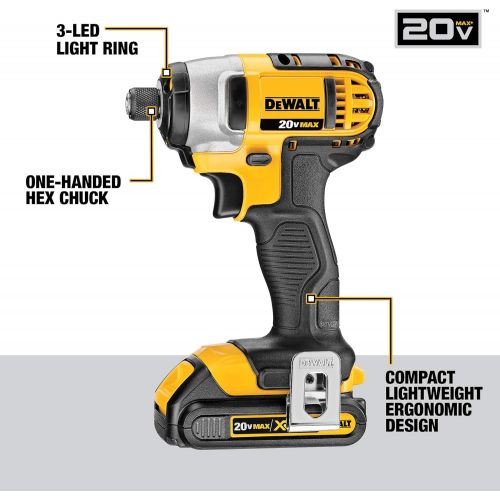  DEWALT 20V (DCK940D2) Max Cordless Drill Combo Kit, 9-Tool