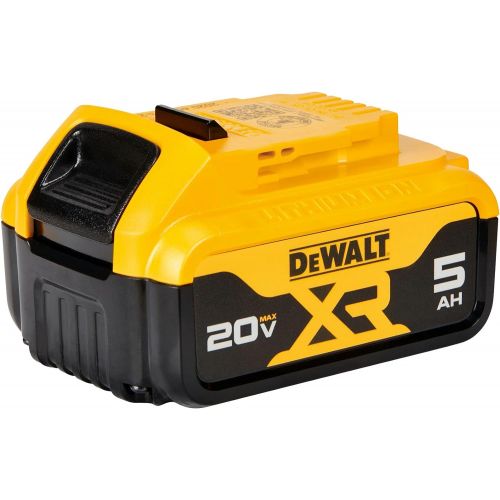  DEWALT 20V MAX XR Battery, Lithium Ion, 5.0Ah (DCB205)