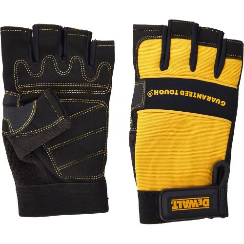  Dewalt - 1/2 Synthetic Padded Leather Palm Gloves