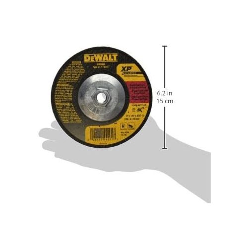  DEWALT DW8819 6-Inch by 1/8-Inch by 5/8-Inch-11 XP Grinding Wheel