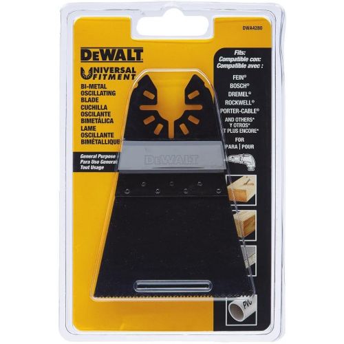  DEWALT DWA4280 Bi Metal Wood with Nails Oscillating Blade, 2-1/2