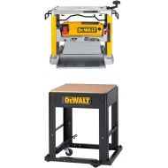 DEWALT DW734 15 Amp 12-1/2-Inch Benchtop Planer with Planer Stand with Integrated Mobile Base