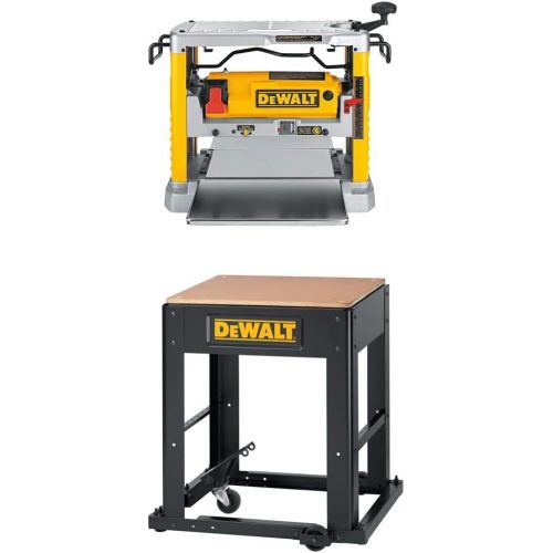  DEWALT DW734 15 Amp 12-1/2-Inch Benchtop Planer with Planer Stand with Integrated Mobile Base