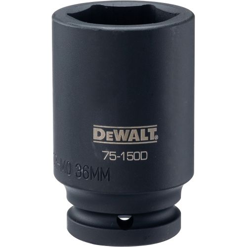  DEWALT 3/4 Drive Impact Socket Deep 6 PT 36MM