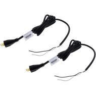 Dewalt DW268 Driver (2 pack) Replacement 8 18 guage 2 Power Cord # 330077-98-2pk