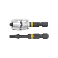 DEWALT DEWDT70538T Impact Torsion 2 x T25 50mm and Magnetic Screwlock Sleeve